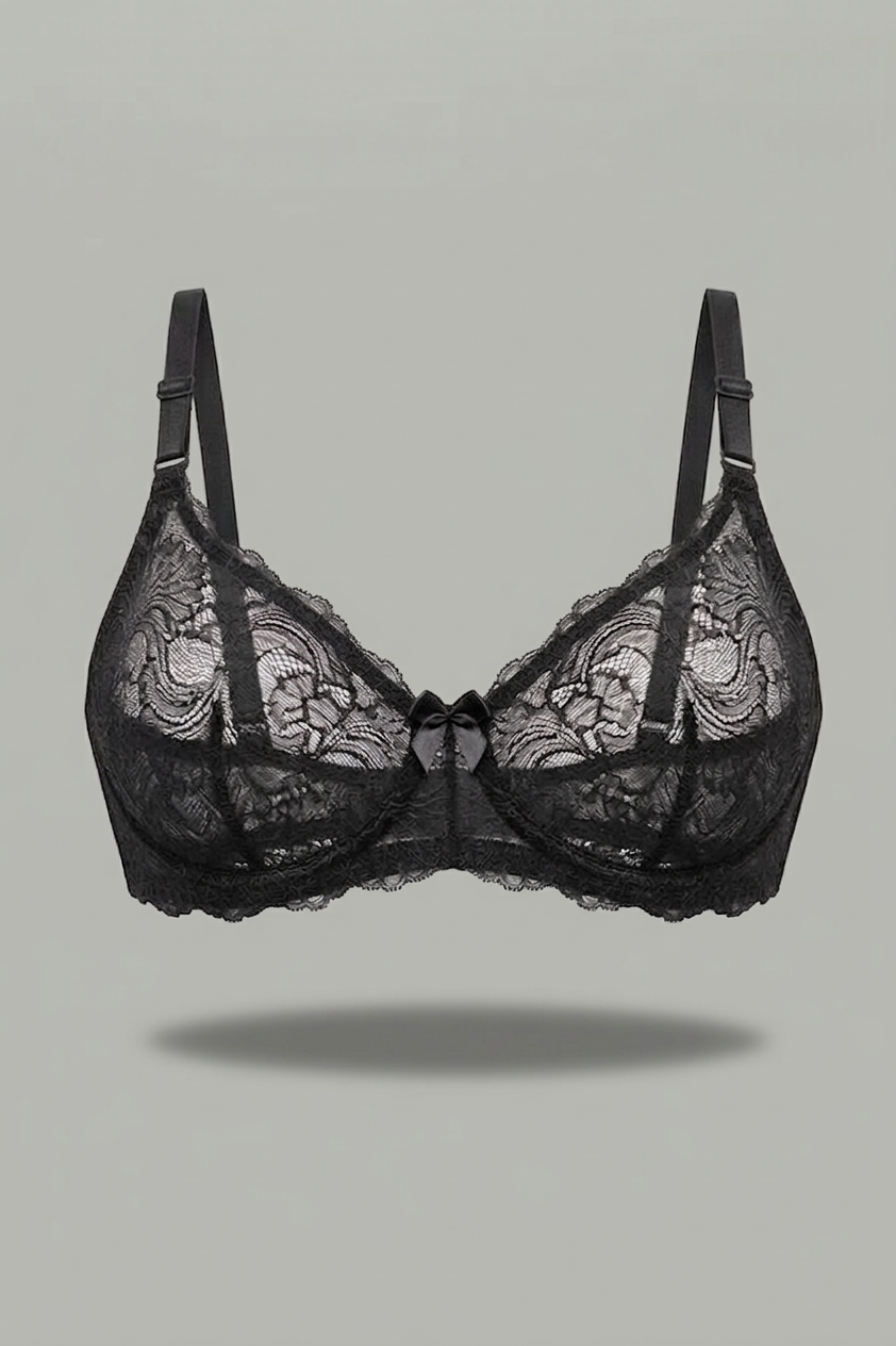 See through Lace Bra