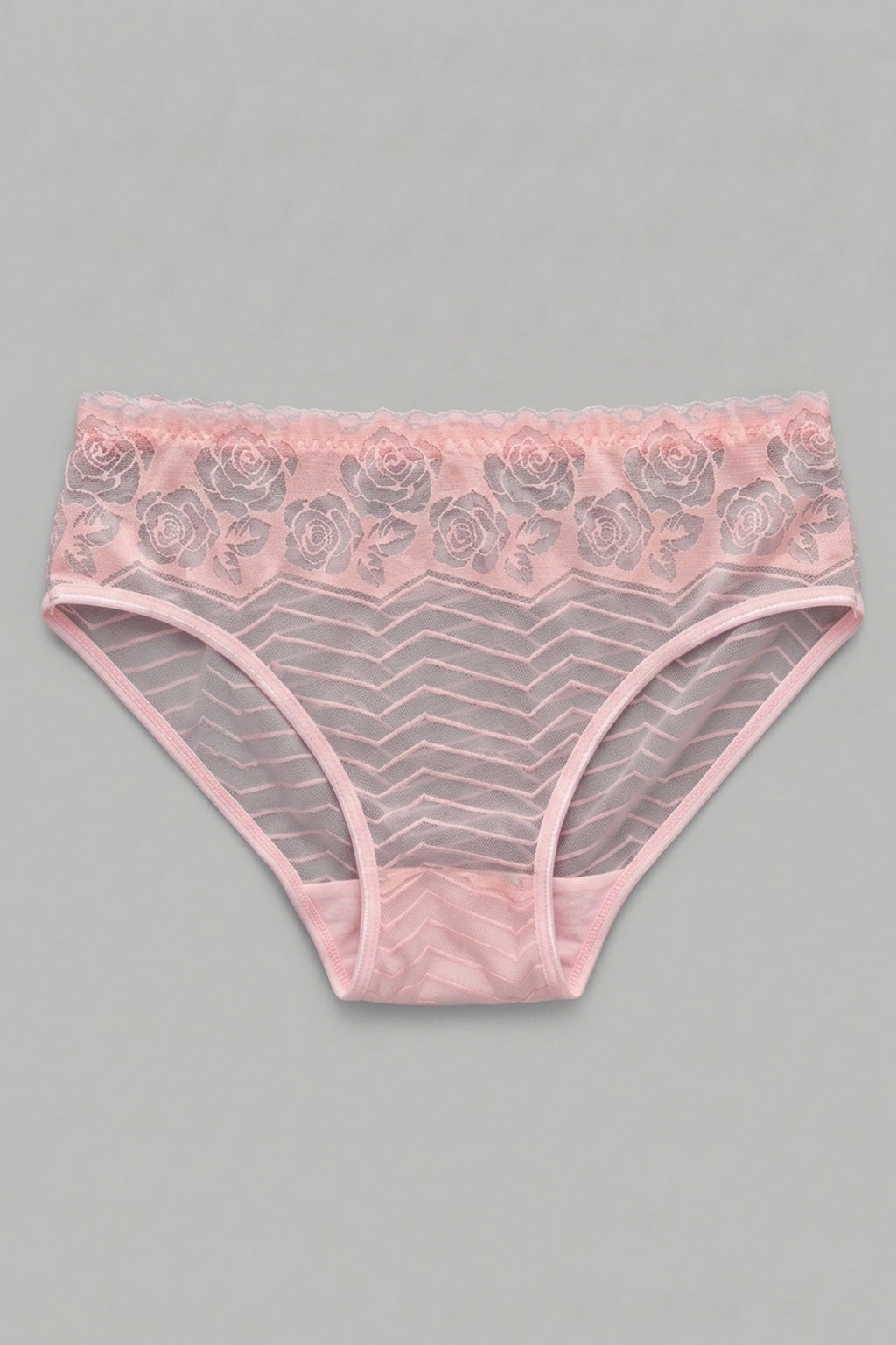 Pink Lace See through panty