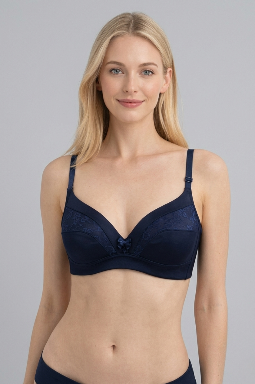 Women's Cotton Non Padded Bra